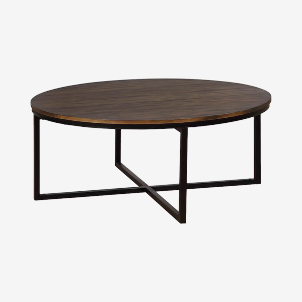 Iron Wooden Coffee table - Image 2
