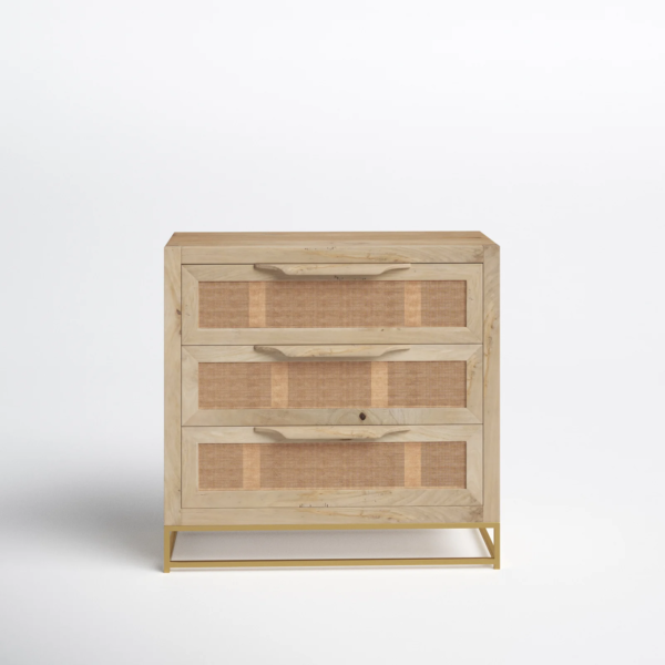 Iron Wooden Canning Drawer Chest